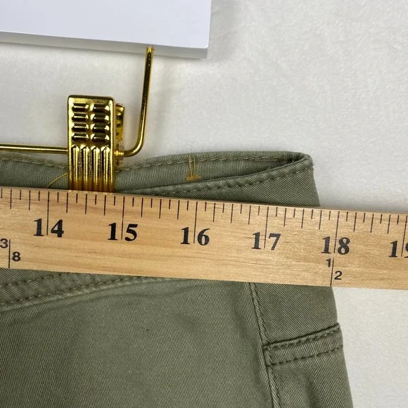 Route 66 Women's Size 12 Green‎ Classic Fit Cutoff Jean Shorts - Picture 3 of 7